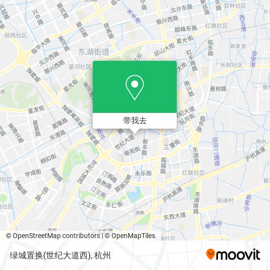 绿城置换(世纪大道西)地图