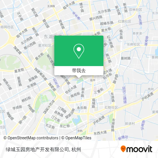 绿城玉园房地产开发有限公司地图