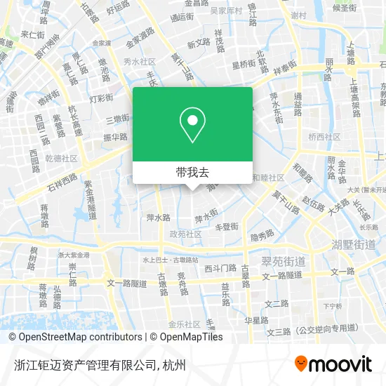 浙江钜迈资产管理有限公司地图