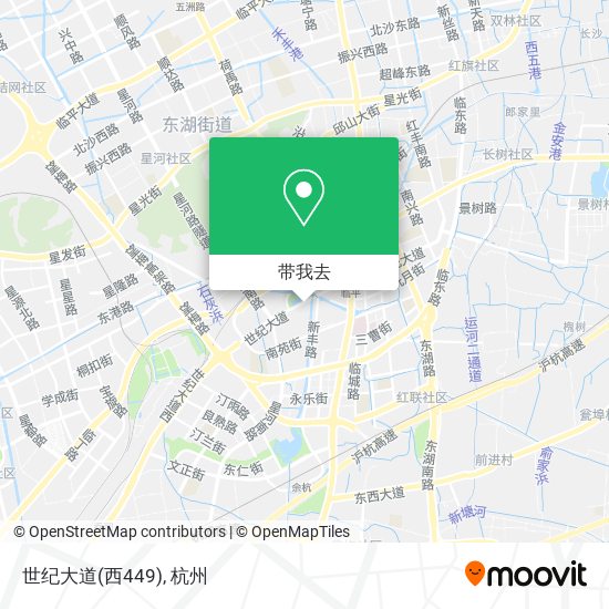 世纪大道(西449)地图