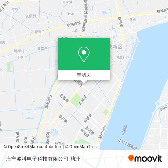 海宁波科电子科技有限公司地图