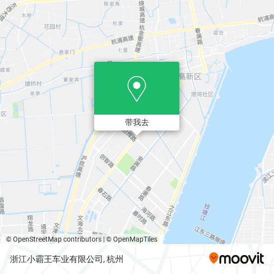浙江小霸王车业有限公司地图
