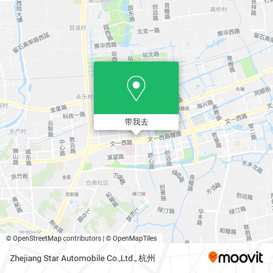Zhejiang Star Automobile Co.,Ltd.地图