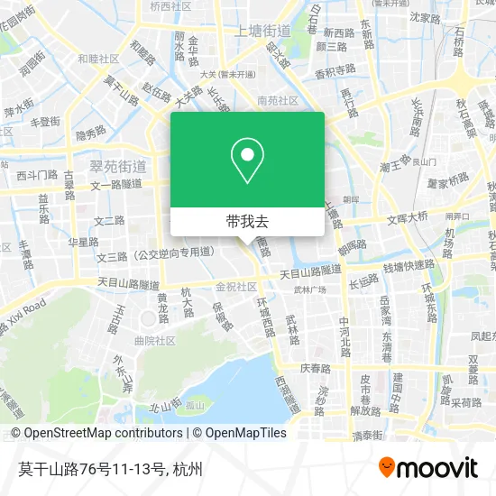 莫干山路76号11-13号地图