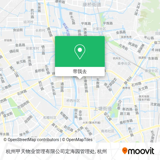 杭州甲天物业管理有限公司定海园管理处地图