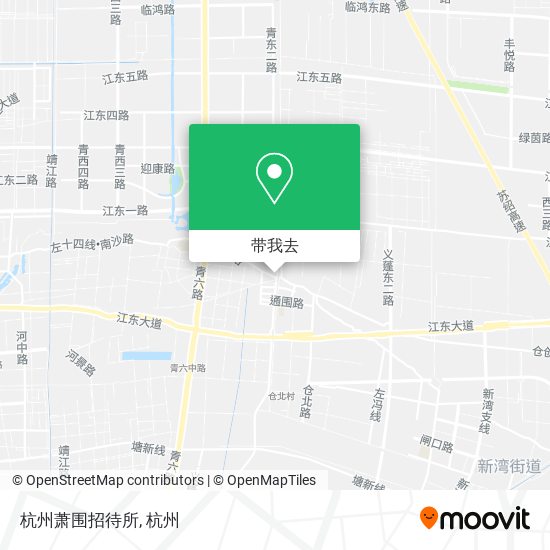 杭州萧围招待所地图