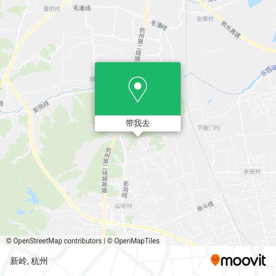 新岭地图