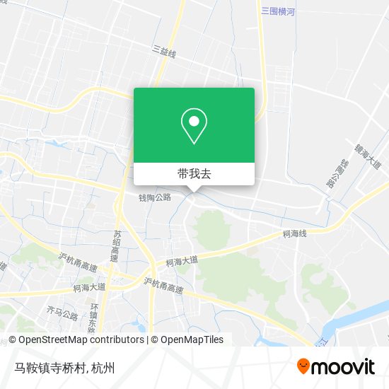 马鞍镇寺桥村地图