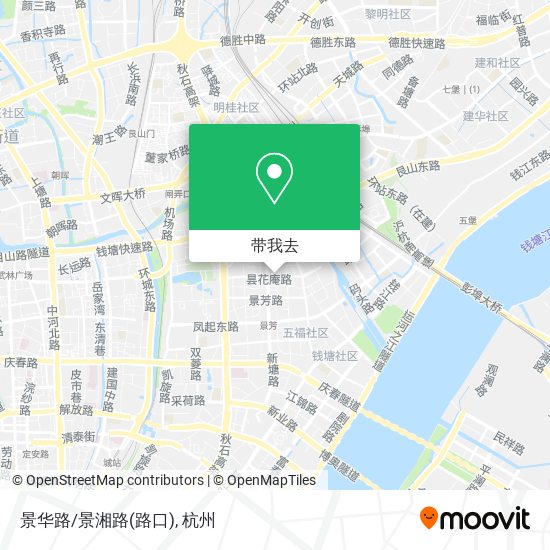 景华路/景湘路(路口)地图