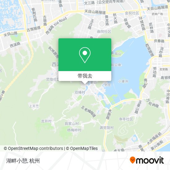 湖畔小憩地图