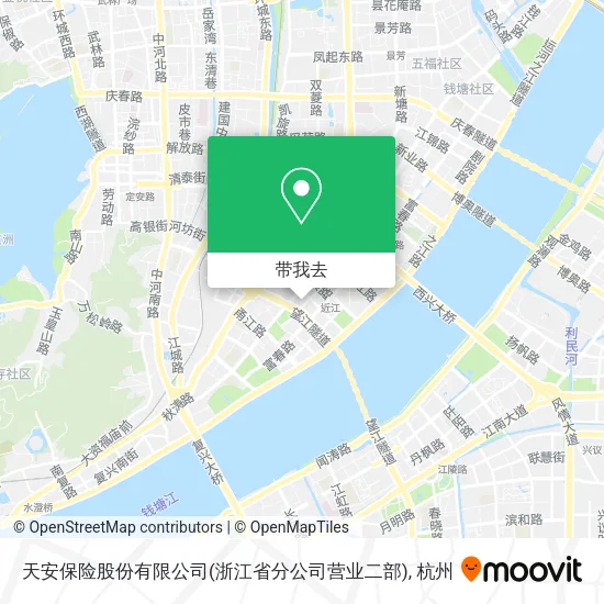 天安保险股份有限公司(浙江省分公司营业二部)地图
