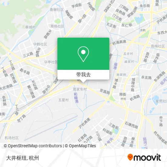 大井枢纽地图