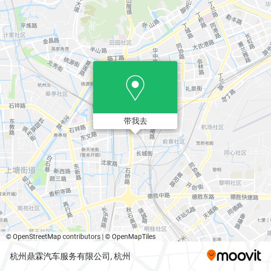 杭州鼎霖汽车服务有限公司地图