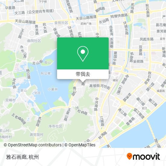 雅石画廊地图