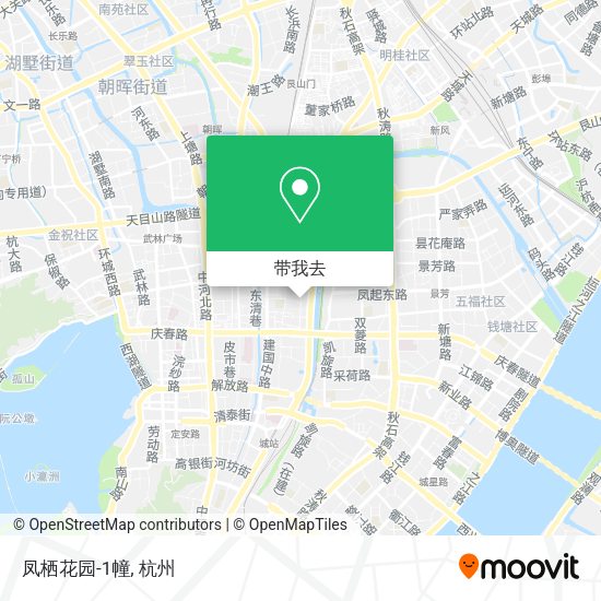 凤栖花园-1幢地图