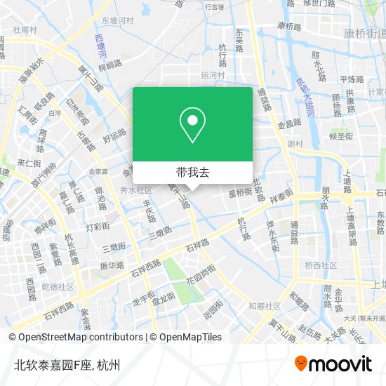北软泰嘉园F座地图