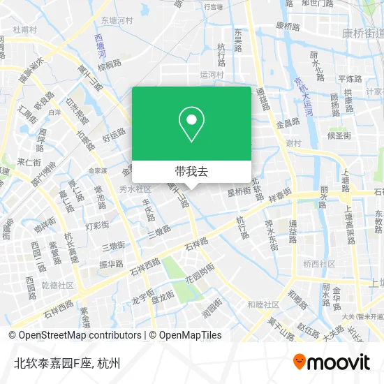 北软泰嘉园F座地图