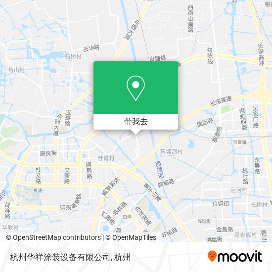 杭州华祥涂装设备有限公司地图