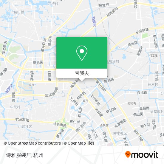 诗雅服装厂地图