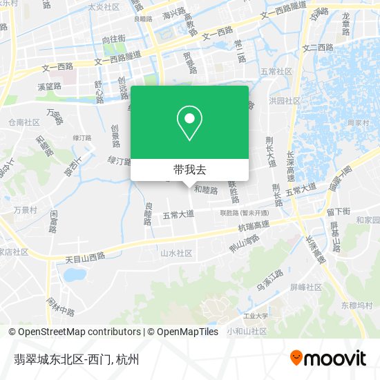 翡翠城东北区-西门地图