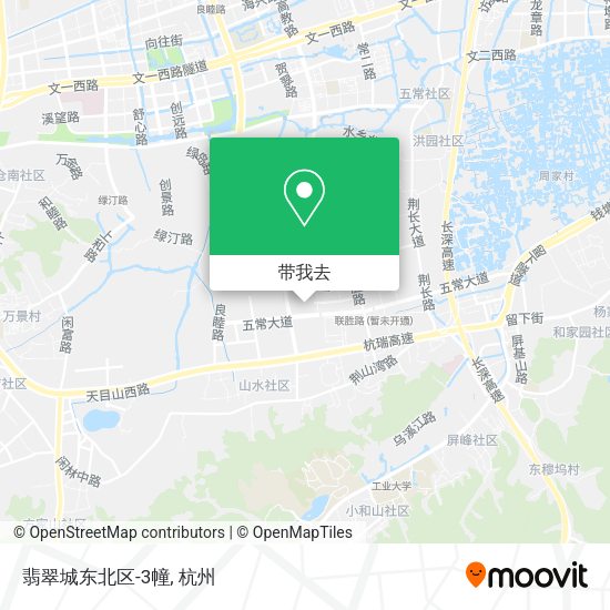 翡翠城东北区-3幢地图