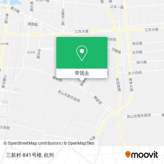 三新村-841号楼地图