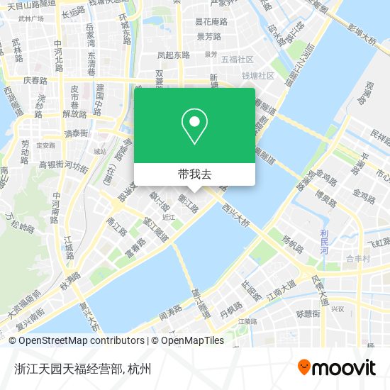 浙江天园天福经营部地图
