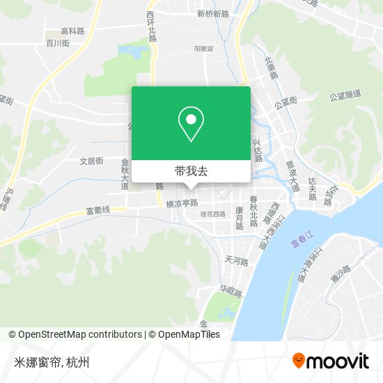 米娜窗帘地图