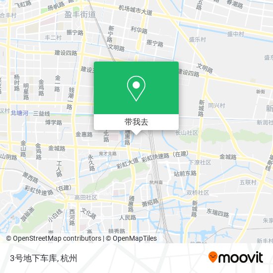 3号地下车库地图