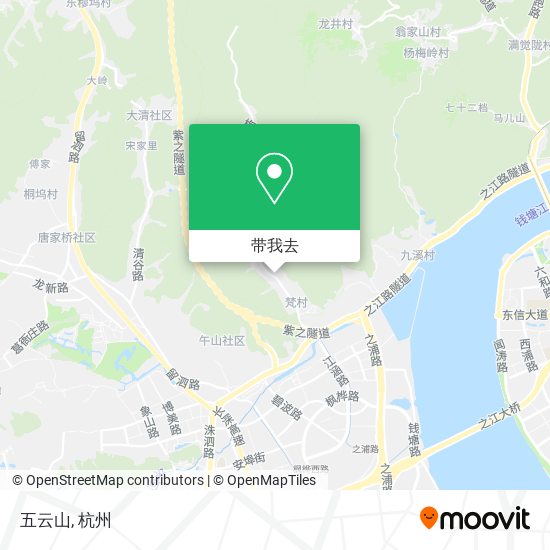 五云山地图