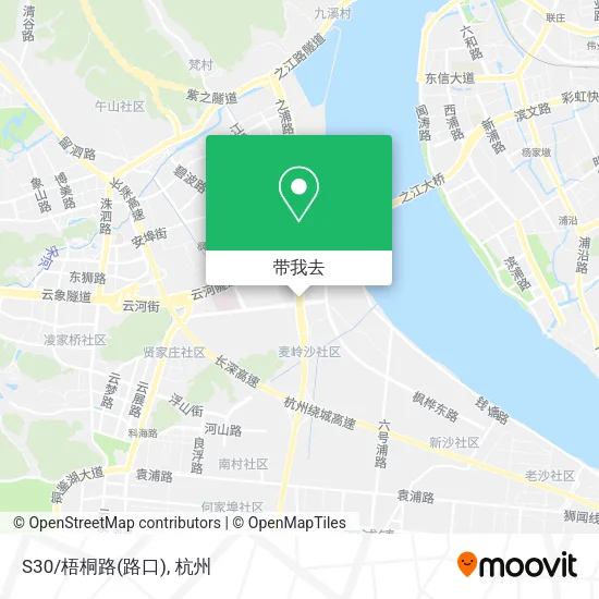 S30/梧桐路(路口)地图