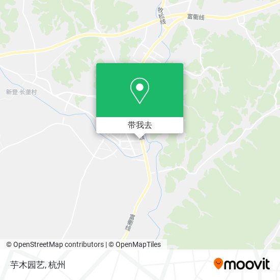 芋木园艺地图