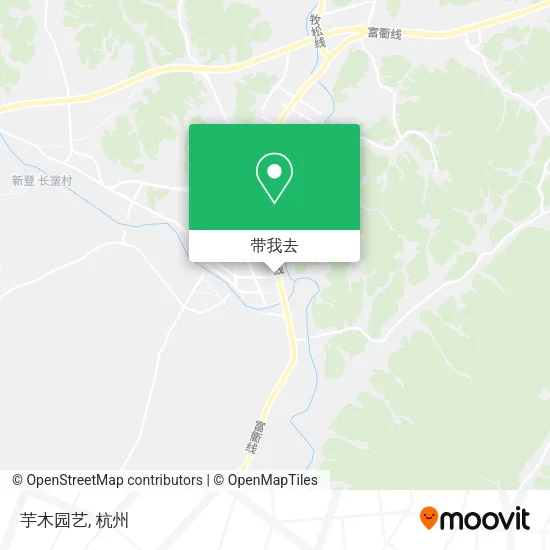 芋木园艺地图