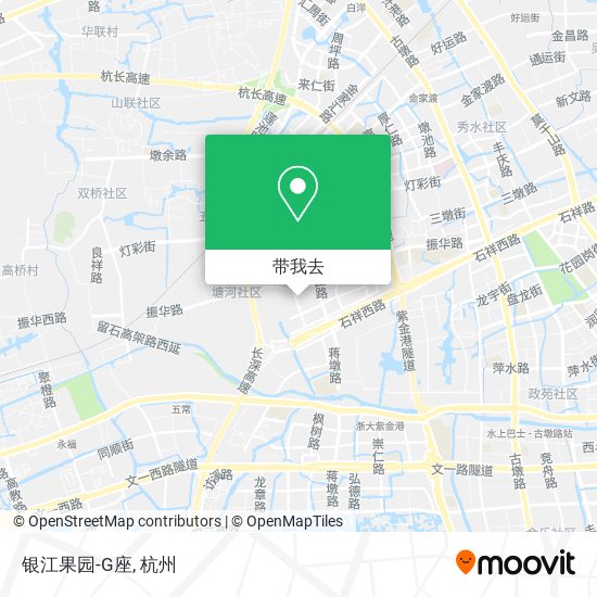 银江果园-G座地图