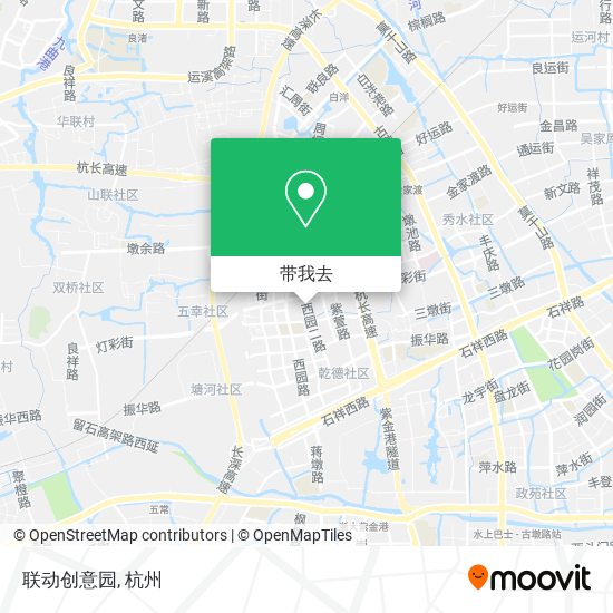 联动创意园地图