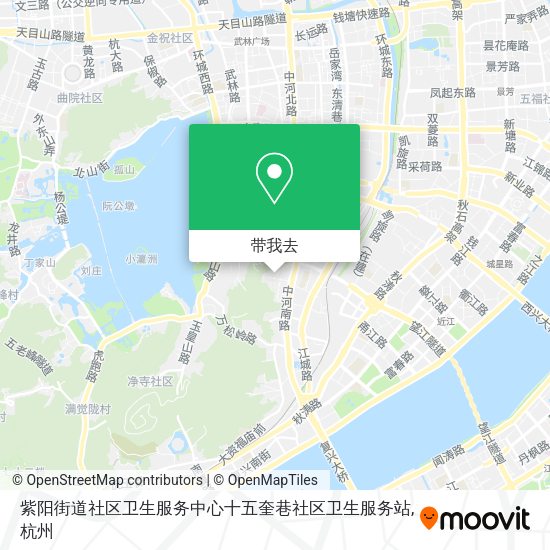 紫阳街道社区卫生服务中心十五奎巷社区卫生服务站地图