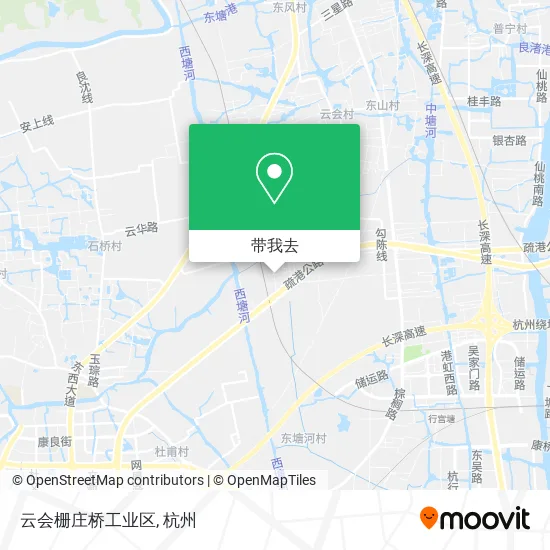 云会栅庄桥工业区地图