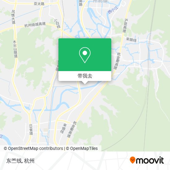 东苎线地图