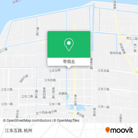 江东五路地图