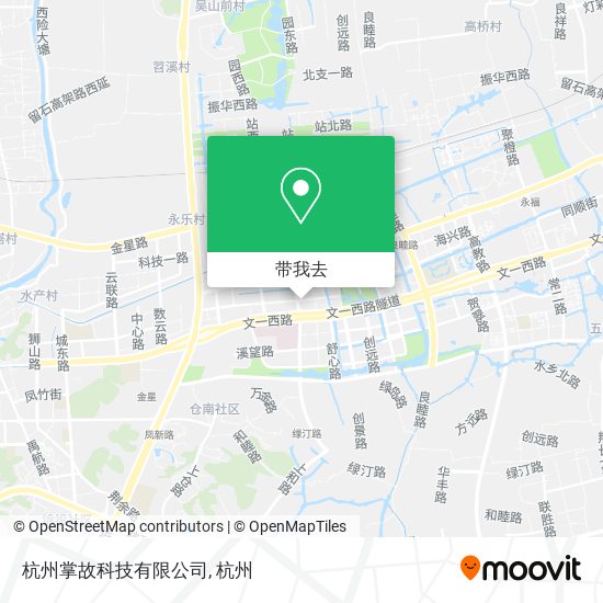 杭州掌故科技有限公司地图