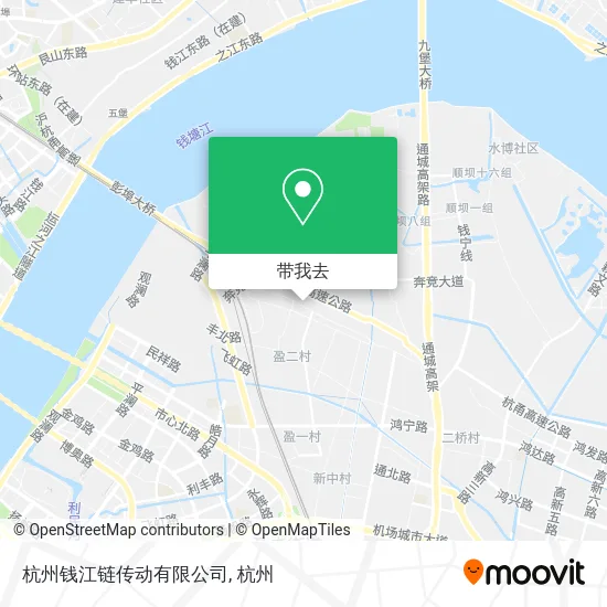 杭州钱江链传动有限公司地图