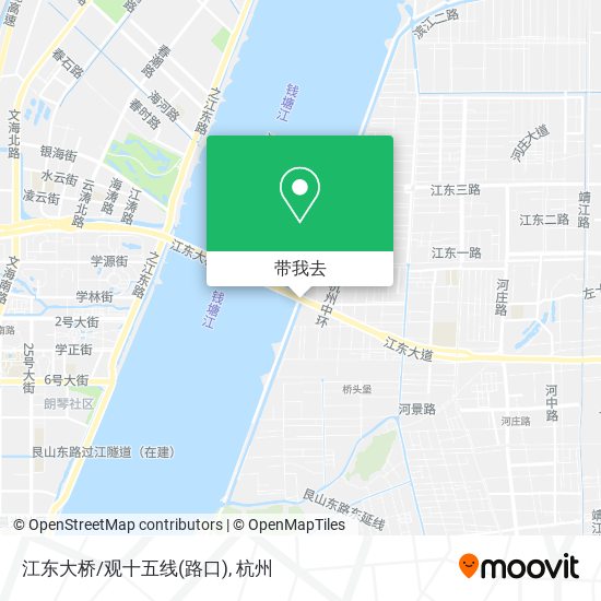 江东大桥/观十五线(路口)地图