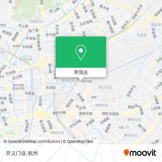 开义门业地图