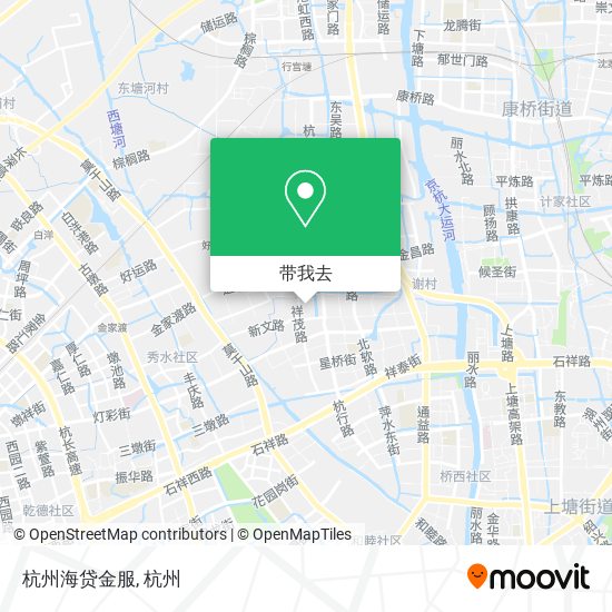 杭州海贷金服地图
