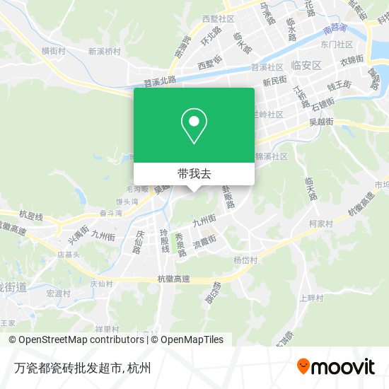 万瓷都瓷砖批发超市地图