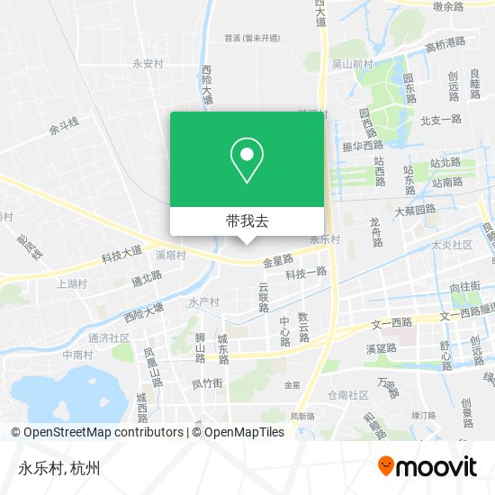 永乐村地图
