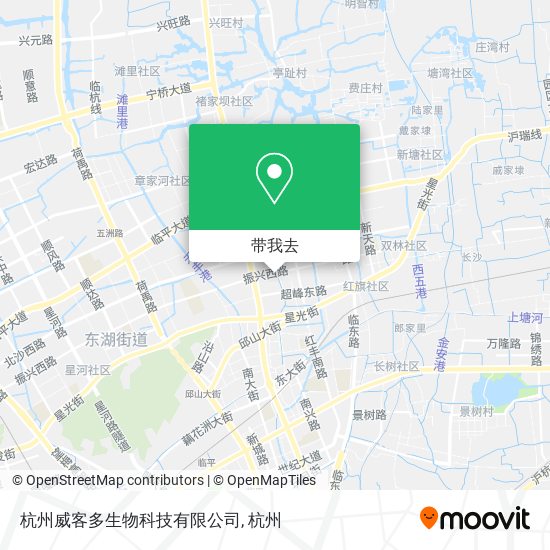 杭州威客多生物科技有限公司地图