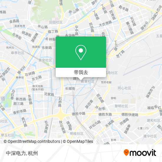 中深电力地图