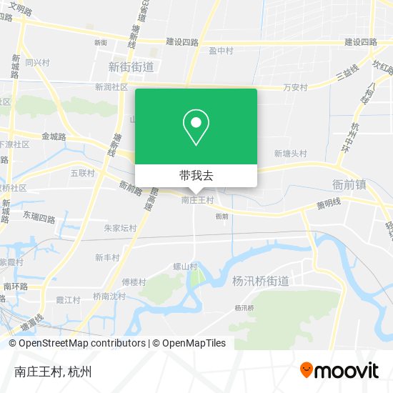 南庄王村地图