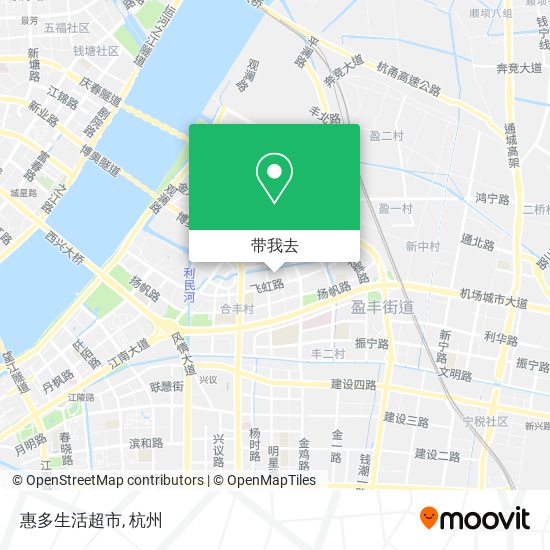 惠多生活超市地图
